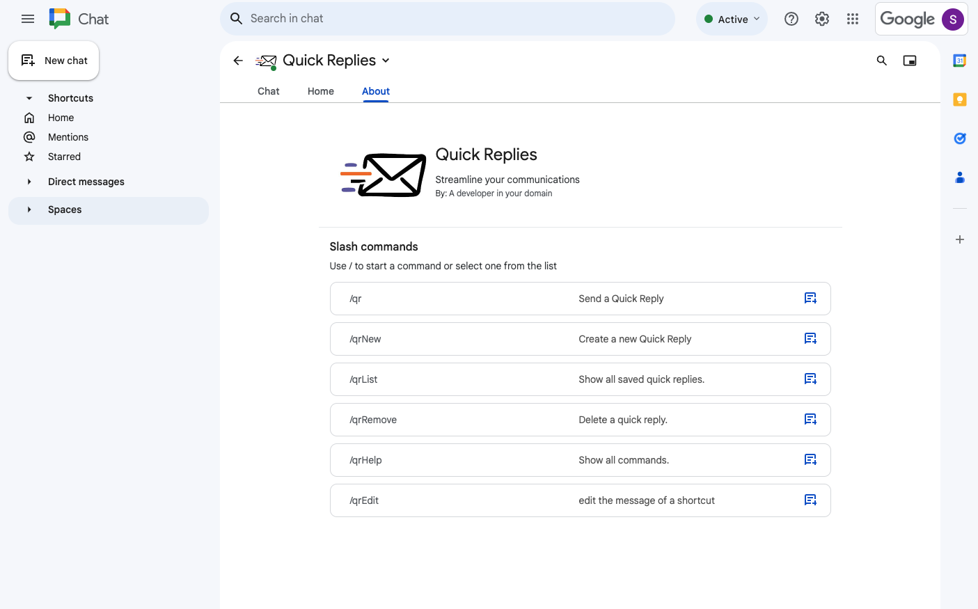 Quick Replies